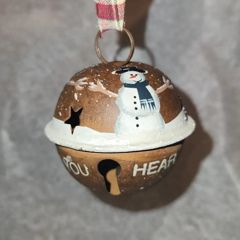 Do You Hear What I Hear Bell Christmas Ornament